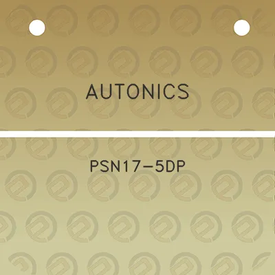 autonics-psn17-5dp