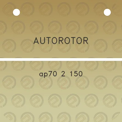 autorotor-ap70-2-150