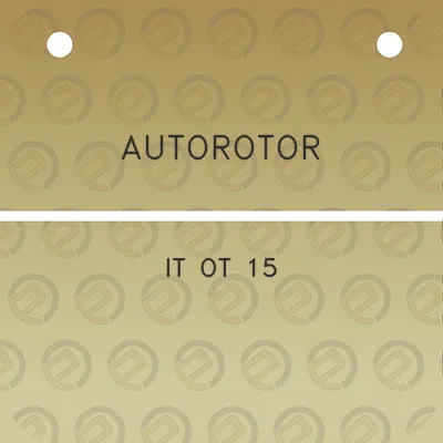 autorotor-it-ot-15