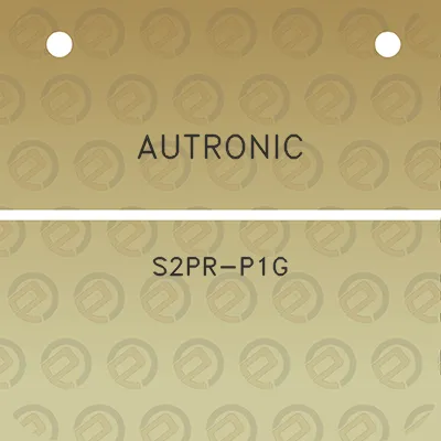 autronic-s2pr-p1g