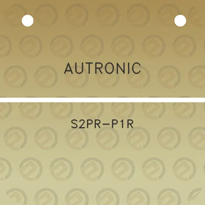 autronic-s2pr-p1r