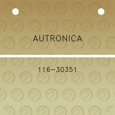 autronica-116-30351