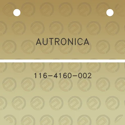 autronica-116-4160-002