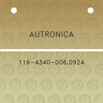 autronica-116-4340-0060924