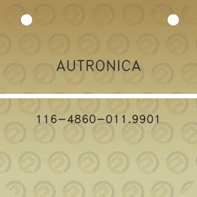 autronica-116-4860-0119901