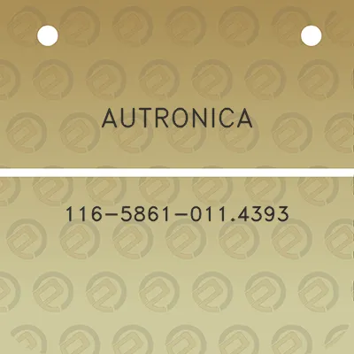 autronica-116-5861-0114393