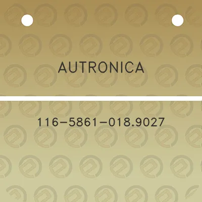 autronica-116-5861-0189027