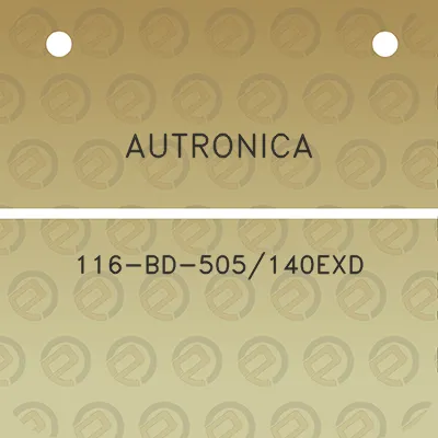 autronica-116-bd-505140exd