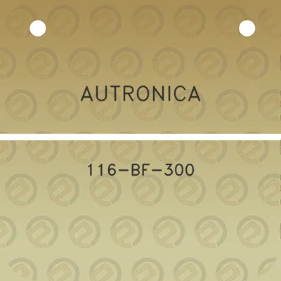 autronica-116-bf-300