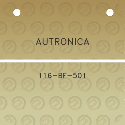 autronica-116-bf-501