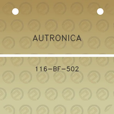 autronica-116-bf-502