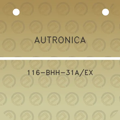 autronica-116-bhh-31aex