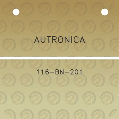 autronica-116-bn-201