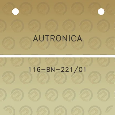 autronica-116-bn-22101