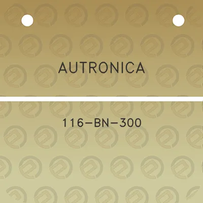 autronica-116-bn-300