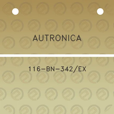 autronica-116-bn-342ex