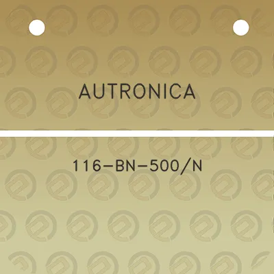 autronica-116-bn-500n