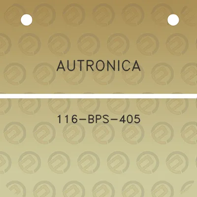 autronica-116-bps-405