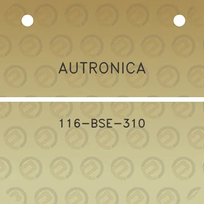 autronica-116-bse-310