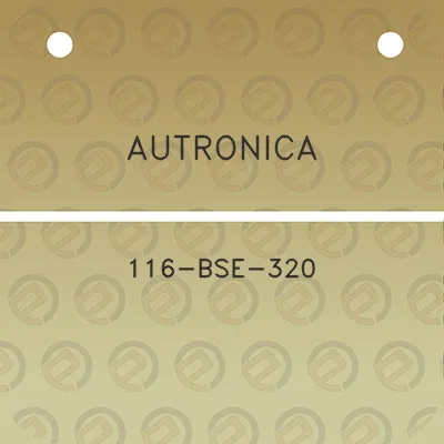 autronica-116-bse-320