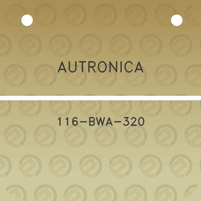 autronica-116-bwa-320