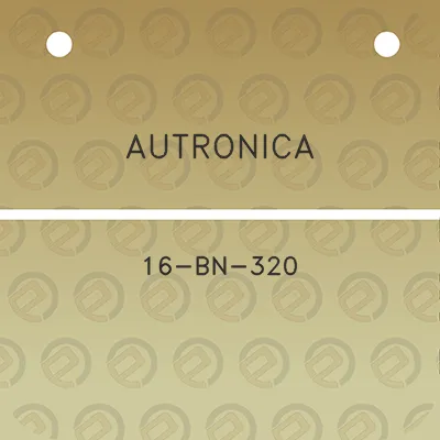 autronica-16-bn-320