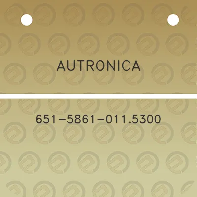 autronica-651-5861-0115300