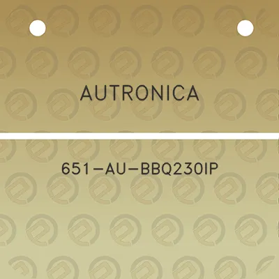 autronica-651-au-bbq230ip