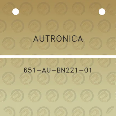 autronica-651-au-bn221-01