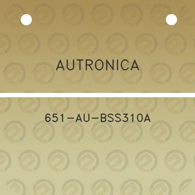 autronica-651-au-bss310a