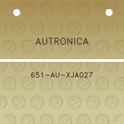 autronica-651-au-xja027