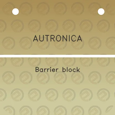 autronica-barrier-block