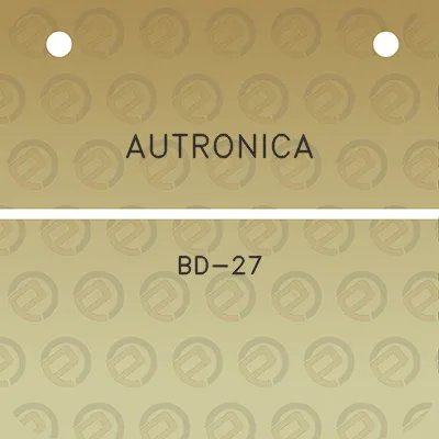 autronica-bd-27