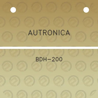 autronica-bdh-200