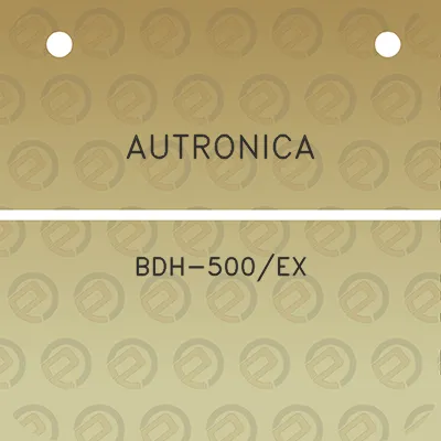 autronica-bdh-500ex