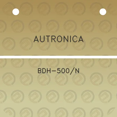 autronica-bdh-500n