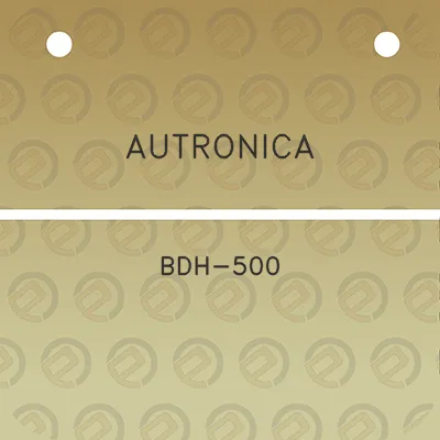 autronica-bdh-500