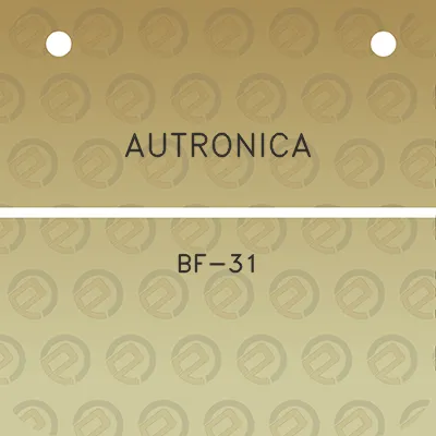 autronica-bf-31