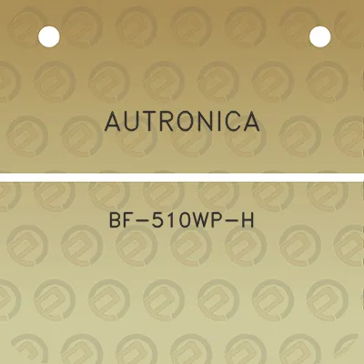 autronica-bf-510wp-h