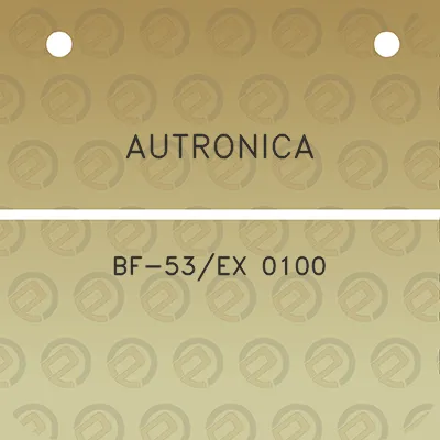 autronica-bf-53ex-0100