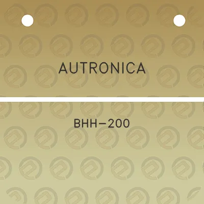 autronica-bhh-200