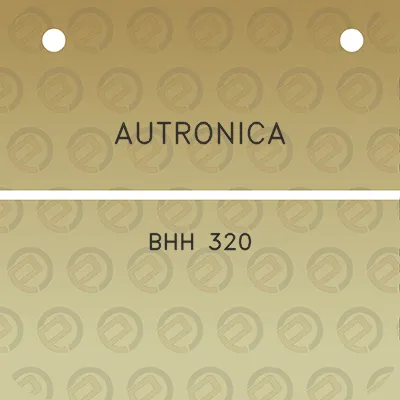 autronica-bhh-320