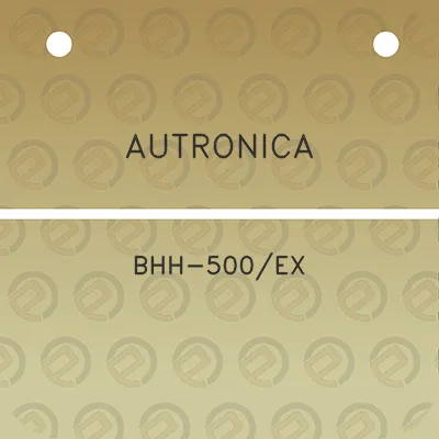 autronica-bhh-500ex