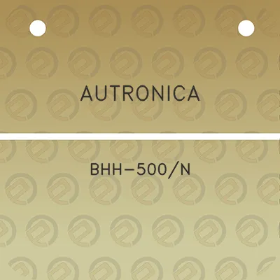 autronica-bhh-500n