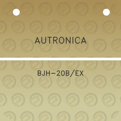 autronica-bjh-20bex