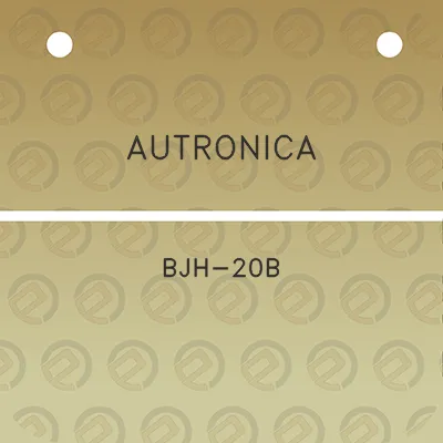 autronica-bjh-20b