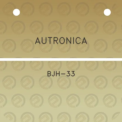 autronica-bjh-33