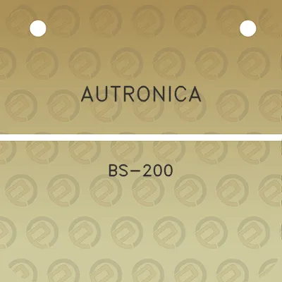 autronica-bs-200