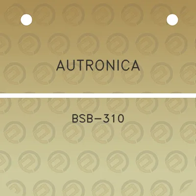 autronica-bsb-310