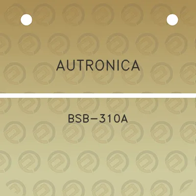 autronica-bsb-310a